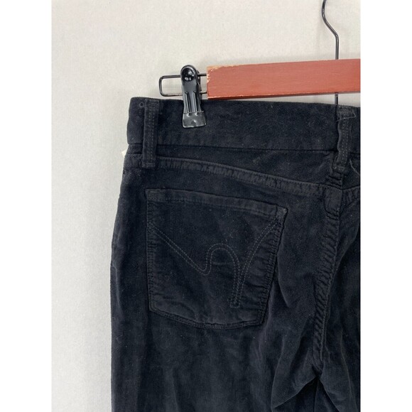 Citizens of Humanity‎ Jeans Birkin Stretch Low Waist Wide Leg Size 27 Black - Picture 8 of 13